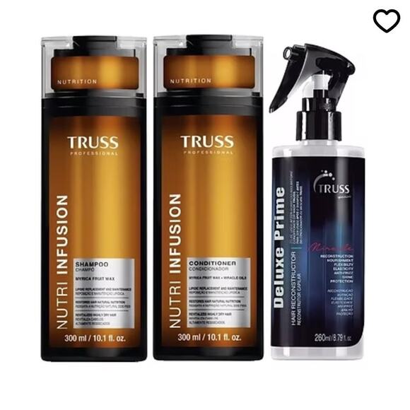 TRUSS Nutri Infusion Set Shampoo Conditioner & Deluxe Prime - Picture 1 of 4